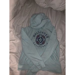 Blue hollister hoodie